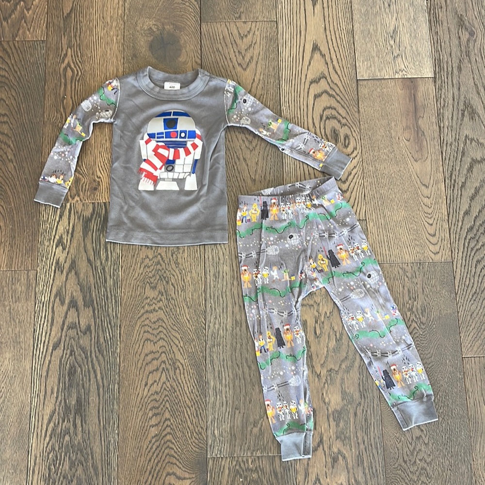 Hanna Andersson long john pajamas, 3T (90cm)